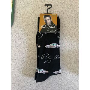 Official elvis Presley pink Cadillac crew socks US 7-12 unisex men’s women’s